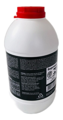 Fluido De Freio Dot 4 Original Motorcraft 500 Ml !!!