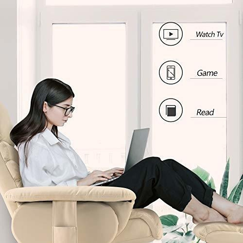 Mcombo Reclinable Con Otomano, Silla Reclinable Con Masaje,
