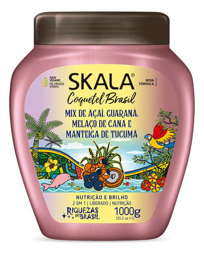 Crema Skala Coquetel Brasil Tratamiento 1 Kg