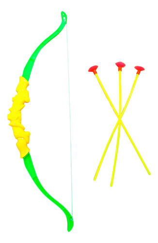 Juego Infantil Arco Y Flecha Juguete Niños Entretenimiento O