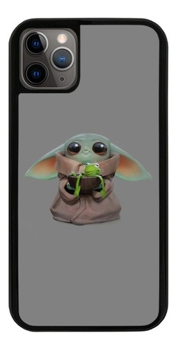 Funda Uso Rudo Tpu Para iPhone Grogu Baby Yoda Star Wars 01