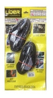 Cinta Esticador Amarração Motos Kit Presilha Par 1,80mx25mm