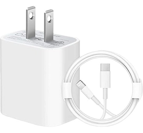 Cargador Apple 20w C A Lightning