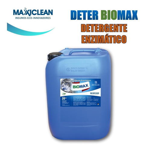 Detergente Enzimático Biomax Bidón De 20kg