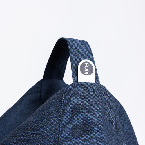 Puff Bean Bag Maxi Jeans Escuro