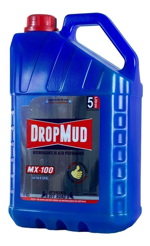 Detergente Off Road Dropmud Lavagem Rápida Remove Barro