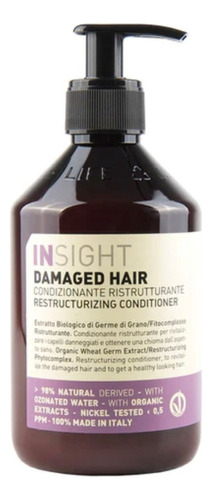 Insight Acondicionador Reestructurante Cabello Dañado 400 Ml