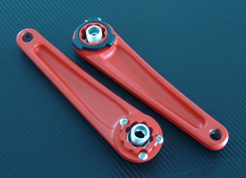 Unite Co Bielas 175mm Rojo