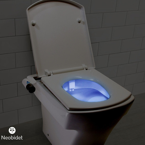 Bidet Matic P/ Inodoro Ducha Y Luz Led Premium + Kit Instala