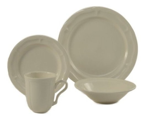 Colorus China We-16set Mettie Ronda Gres 16-piece Dinnerware