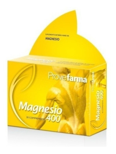  Magnesio 400 Suplemento En Comprimidos Sistema Nervioso X30