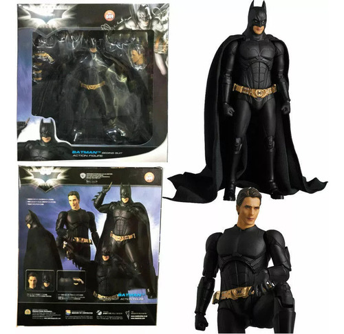 Figura Modelo Mafex 049 De Batman El Caballero Oscuro Begins