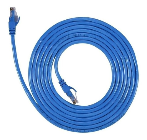 Cable De Red Internet Utp Cat 6e 50 Metros Rj45 Patch Cord