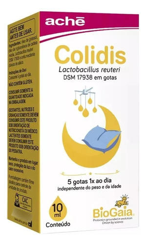 Colidis 10ml Suplemento Probiótico - Achê