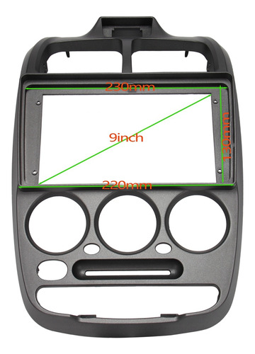 Radio Estéreo De Coche De 9 Pulgadas, Marco De Audio Fascia,