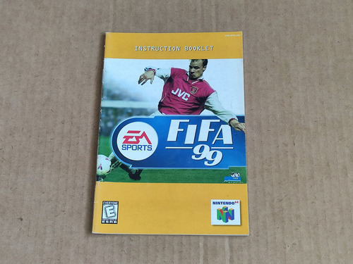 Manual Original -- Fifa 99 -- Nintendo 64 / N64 (Usado)