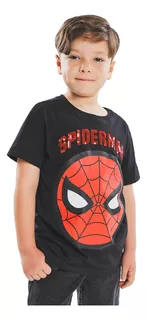 Playera Manga Corta Spiderman C&a De Niño