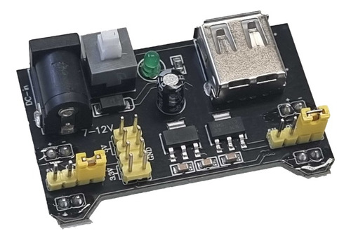 Fuente Breadboard Protoboard 5v 3.3v Mb102 Para Arduino