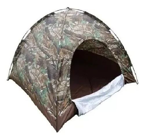 Carpa Camping Armable Semi Impermeable 4 Personas Rf Yh-2