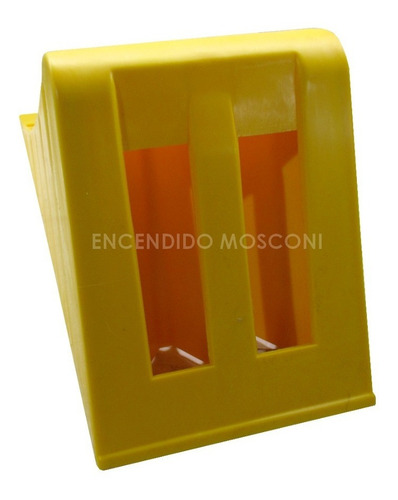 Imagen 5 de 9 de Cuña Tope Calza Seguridad Rueda Camión Anti Deslizante