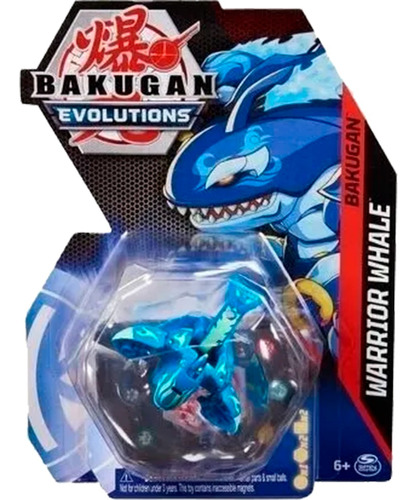 Bakugan Warrior Whale Original Scarlet Kids