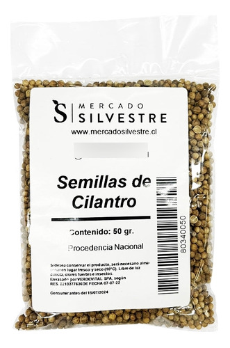 Semillas De Cilantro 50gr