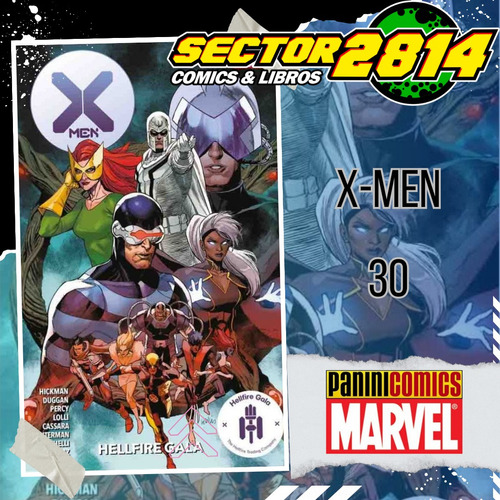 X-men 30 Hellfire Gala Panini