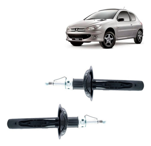 Par Amortiguadores Delanteros Para Peugeot 206 2.0 2000 2008