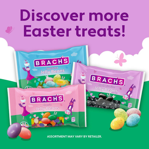 Brach's Black Licorice Jelly Beans Edicion Pascua 198g Ameri