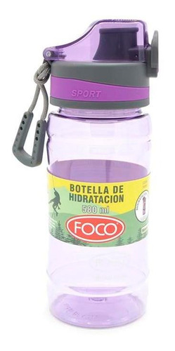 Botella De Hidratacion Foco Tritan Con Filtro 580 Ml