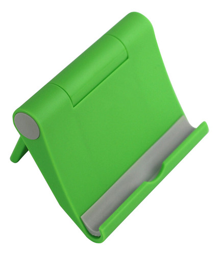 Soporte Universal Plegable Verde Para Teléfono Celular Y Tab