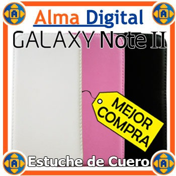 Estuche Cuero Samsung Note 2 7100 Forro Protector Tablet Ii