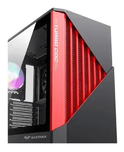 Chasis Gamer Wattana Triatus Color Rojo