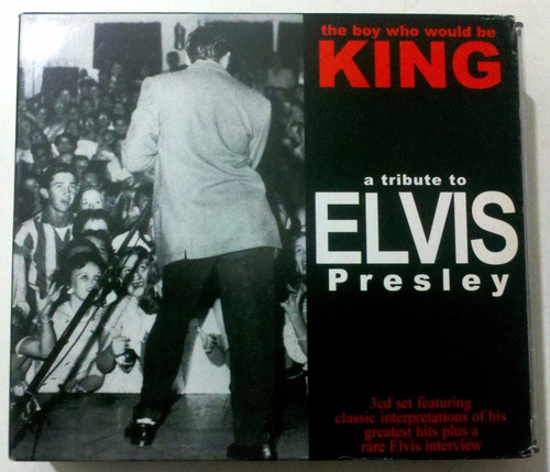 Elvis Presley 3cds Unico!!! Made In Ec (comunidad Europea)