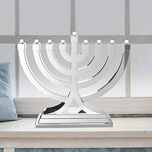 Imagen 5 de 6 de Mini Electric Menorah Led Battery Or Usb Powered - Push Butt