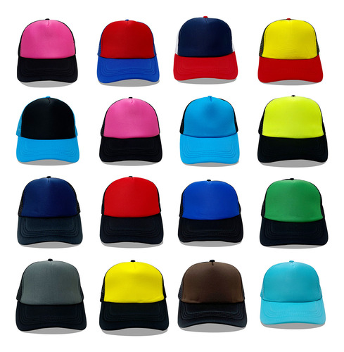 Sombrero De 1 Pieza Para Hombre, Camionero, Red De Béisbol,