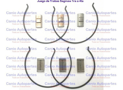 Kit Trabas De Sincronizado Saginaw Caja Velocidad 4ta - 3ra