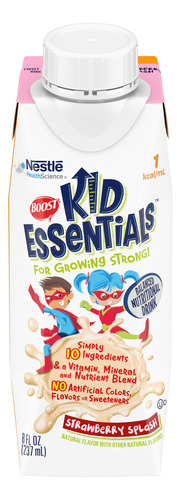 Boost Kid Essentials 1.0, Strawberry Splash Caja De Carton D