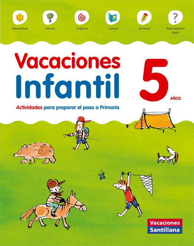 Vacaciones Infantil 5 Años - Varios Autores  - *