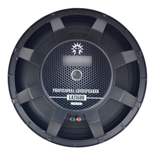 Bocina 21 Pulgadas P/ Bafles Line Array Alta Potencia Color Negro