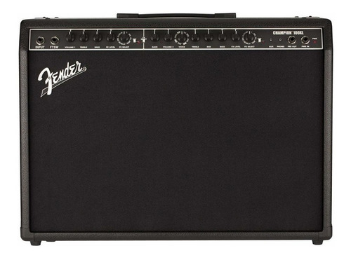 Amplificador Fender Champion Series 100XL Transistor para guitarra de 100W color negro 120V