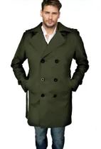 Comprar Piloto Trench Impermeable Verde Hombre, Talle O A Medida!!!