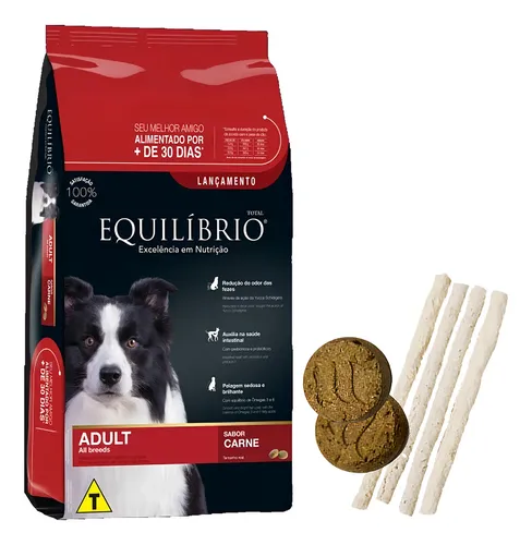 Alimento Equilibrio Perro Adulto Todas Las Razas Carne 2 Kg