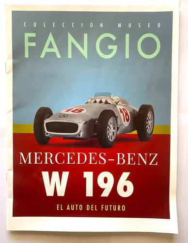 Auto A Escala 1:43 Mercedes Benz W196 Año 1954 Museo Fangio Gris