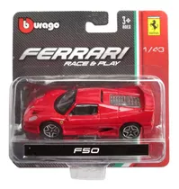 Comprar Ferrari F50 Burago 1/43 10cms Metal Colección Poster Gigante