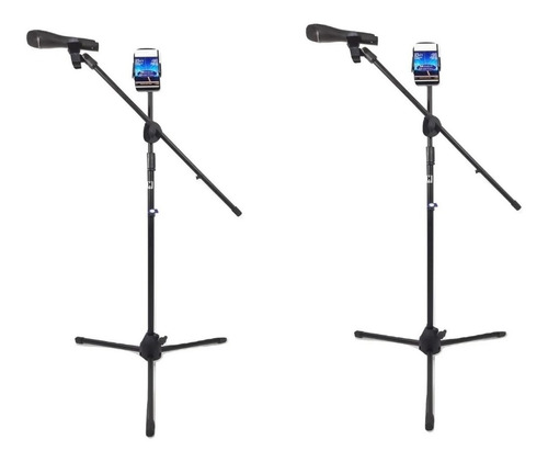 2pz Pedestal Tripie Para Microfono Harden Kst-112 Tablet Cel