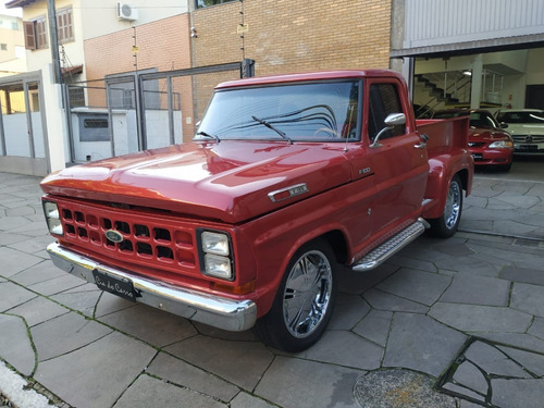 F100 1976, Customizada Com Motor V8 170 Cv