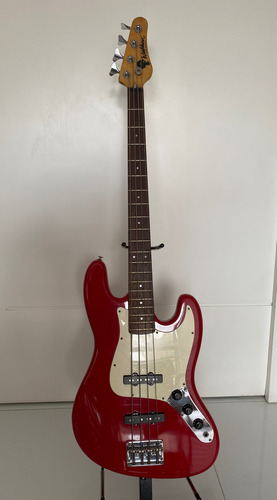 Baixo Washburn Jazz Bass Lyon Series Destro Vermelho 4 (Usado)