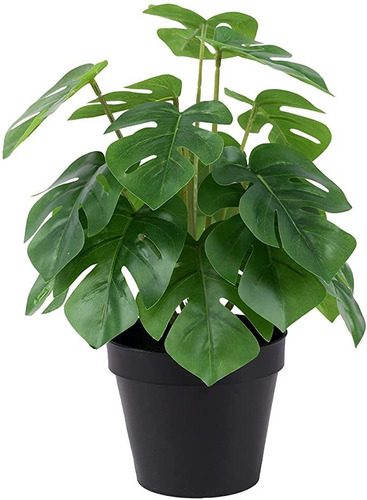 Luckygreenery Artificial Monstera, Plantas Falsas Realistas