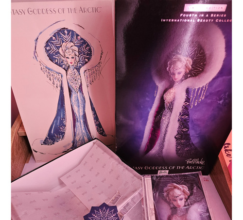 Barbie Fantasy Goddess Arctic Diosa Artico (Usado)